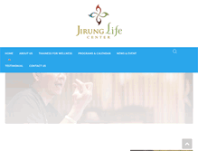 Tablet Screenshot of jirunglifecenter.com